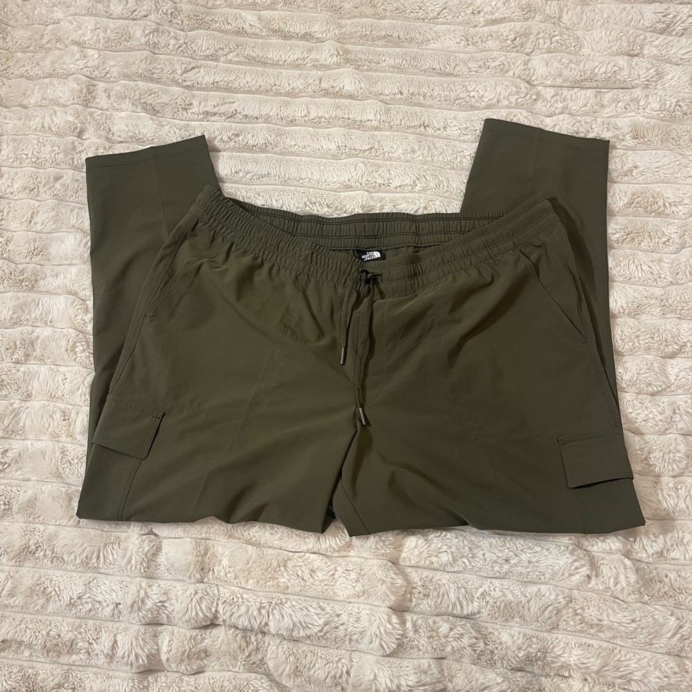 North Face Olive Green Hiking Pants